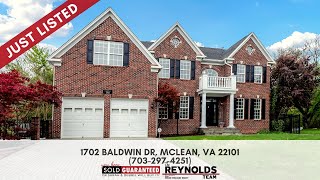 1702 Baldwin Dr, Mclean, VA 22101 The Reynolds Team (703) 297 4251