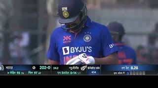 India vs New Zealand · ODI · 24 Jan 2023 rohit sharma century