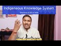 structure of iks in india indigenous knowledge systems anthroplogy classes upsc net anthro