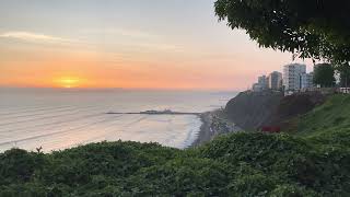 Lima, Perú - Sunset en Miraflores