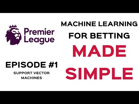 Machine Learning for Betting MADE EASY | Predict the final score with SVM | Premier League