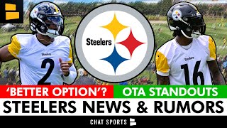 Steelers Rumors: ESPN Says Justin Fields The ‘Better Option’ For Pittsburgh + Steelers OTA Takeaways