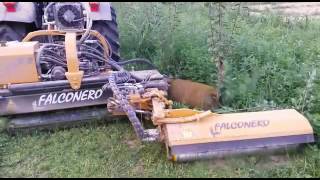 Fendt 211F  nero con trincia Falconero