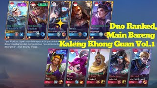 Duo Ranked, Main Bareng Kaleng Khong Guan Vol 1