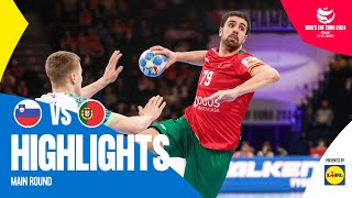 BEST PERFORMANCE of the tournament?!😨 | Slovenia vs. Portugal | Highlights | Men's EHF EURO 2024