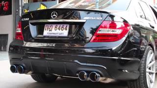 Exhaust Sound C180 W204 By MufflerDesign