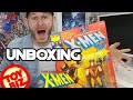 LIVE VINTAGE Unboxing- Opening X-MEN The Animated Series Range by Toybiz from 1991 - Toy Scavenger