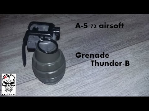 Présentation Grenade Thunder B - AIRSOFT - YouTube