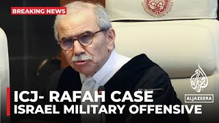 Court orders Israel to halt Rafah offensive