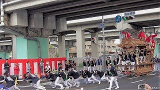 令和元年 上神谷・美福連合だんじり祭 曳き出し Danjiri Matsuri2019/10/05