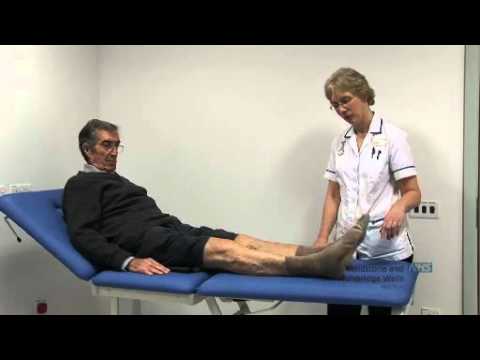 Orthopaedic Advice Knee Surgery Ankle Pumps Youtube