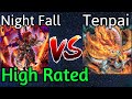 Night Fall Vs Tenpai Dragon High Rated DB Yu-Gi-Oh!