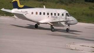 Insel Air Bandeirante PJ-VIP Taking off