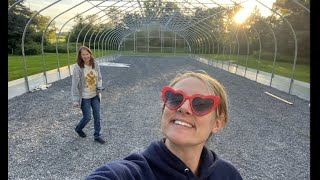 Progress on the Rimol Greenhouse Build: Flower Hill Farm