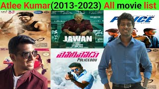 Director Atlee Kumar all movie list collection and budget flop and hit #bollywood #atleekumar