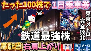 桐谷先生も狙う高配当優待！1日乗り回し放題最強切符🎫！他の鉄道は見習ってどぞ！【株主優待日記】