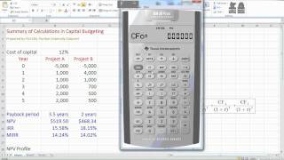 Capital Budgeting-Calculator