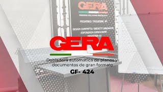 Dobladora de planos GERA 424