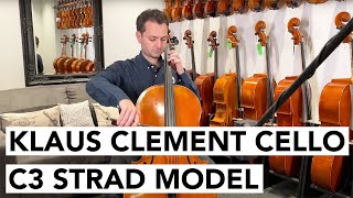 Klaus Clement Cello C3 Stradivarius Model