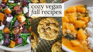 Cozy Vegan Fall Meals | What I Eat in a Day