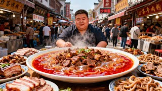 Khám phá phần Mì Ớt Thịt Bò khổng lồ ở Cam Túc ngon nứt tiếng Trung Quốc khó lòng cưỡng lại