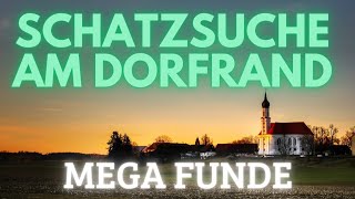 Schatzsuche am Dorfrand bringt mega Funde! #metalldetektor  #silbermünze #sondeln