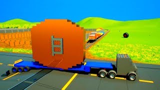 Bitcoin Stop The Train - Brick Rigs Gameplay - Ultimate Car Destruction