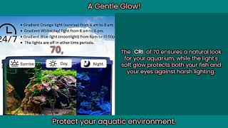 Discover the hygger 24/7 Aquarium LED Light: A Game Changer for Your Fish Tank!