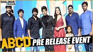 ABCD Movie Pre Release Event || Allu Sirish, Rukhsar, Nani || Shalimarcinema