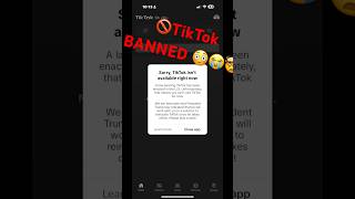 🚨 TikTok BANNED in the U.S.! What You Need to Know! 🚨 #TikTokBan #subscribe