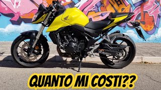 Quanto costa mantenere la Honda Hornet CB750 2023? Tutte le spese da sostenere