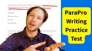 ParaPro Practice Test - 10 Writing Questions You Need To Know!