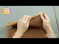 娟娟编织 一天可完成的可爱小熊马甲第三集step by step .diy tutorial knit a bear velvet coat part 3