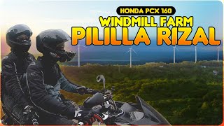 IKOT PILILLA RIZAL | Windmill farm | Honda PCX 160 | Couple Ride