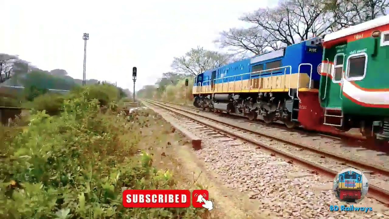 SONAR BANGLA EXPRESS IS MOST FASTER TRAIN OF BANGLADESH RAILWAY { সোনার ...