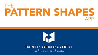 The Pattern Shapes App - Feature Set Overview