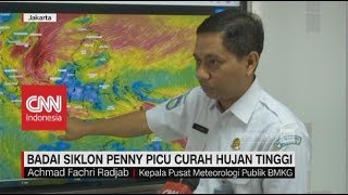Badai Siklon Penny Picu Curah Hujan Tinggi