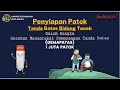 Penyiapan Patok Tanda Batas Bidang Tanah- GEMAPATAS