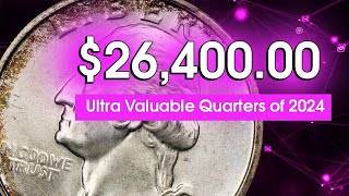 15 Ultra-Rare Washington Quarters Sold for Shocking Prices in 2024! 💰