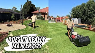 How tall should you mow your lawn? Get better results by setting your mower correctly!!