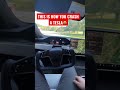 ⚠️ THIS is How You Crash A Tesla🤬😳 NO HANDS ON MOUNTAIN ROADS #Shorts