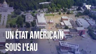 États-Unis: des inondations \