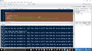 18. R Programming - While Loops