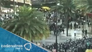 ¡ÚLTIMA HORA! Liberan sin incidentes Reforma tras marcha de la CNTE