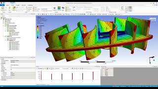 Modal Analysis of Bladed Disk - Ansys Workbench
