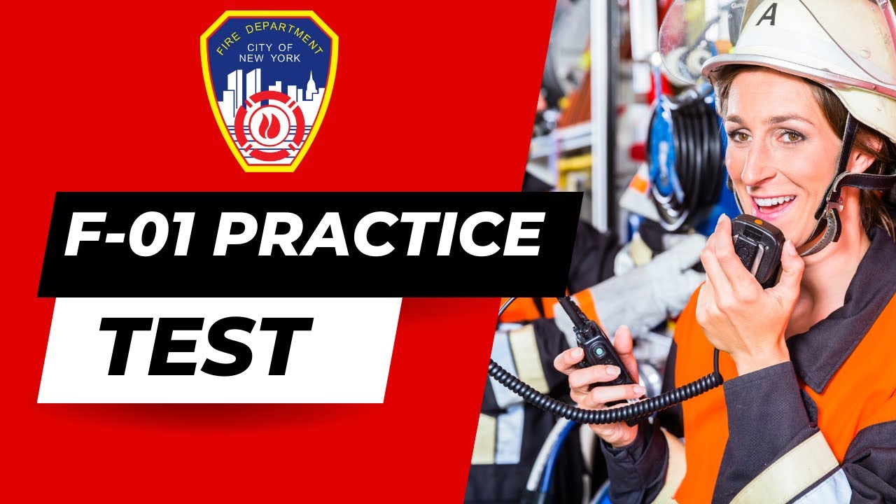Fdny F01 Practice Test Youtube