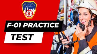 FDNY F01 Practice Test