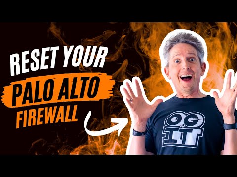 How to reset your Palo Alto firewall to factory settings and configure IP management – PART 2