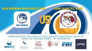 AGN ENERGIA BOGLIASCO 1951 vs RARI NANTES SORI