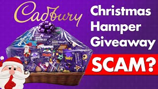 Cadbury Christmas Hamper Giveaway Scam?